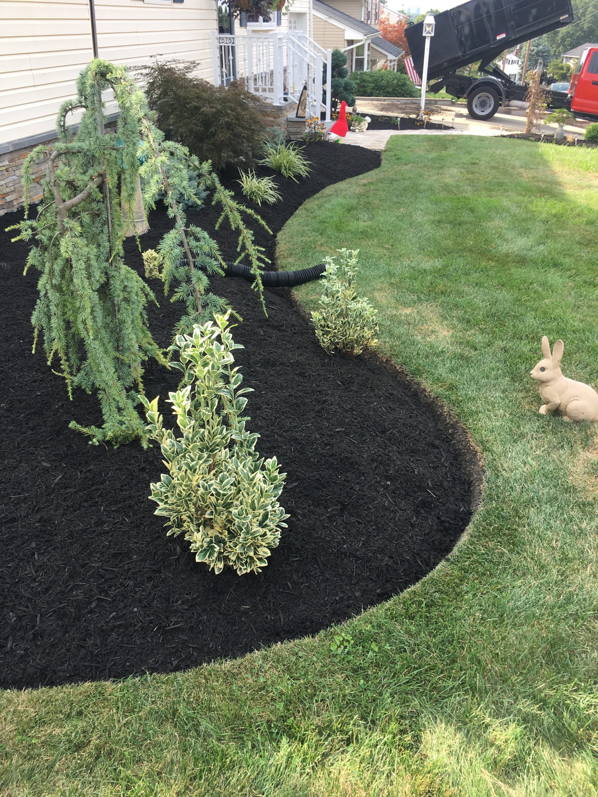 gs lawn mulching rabbit