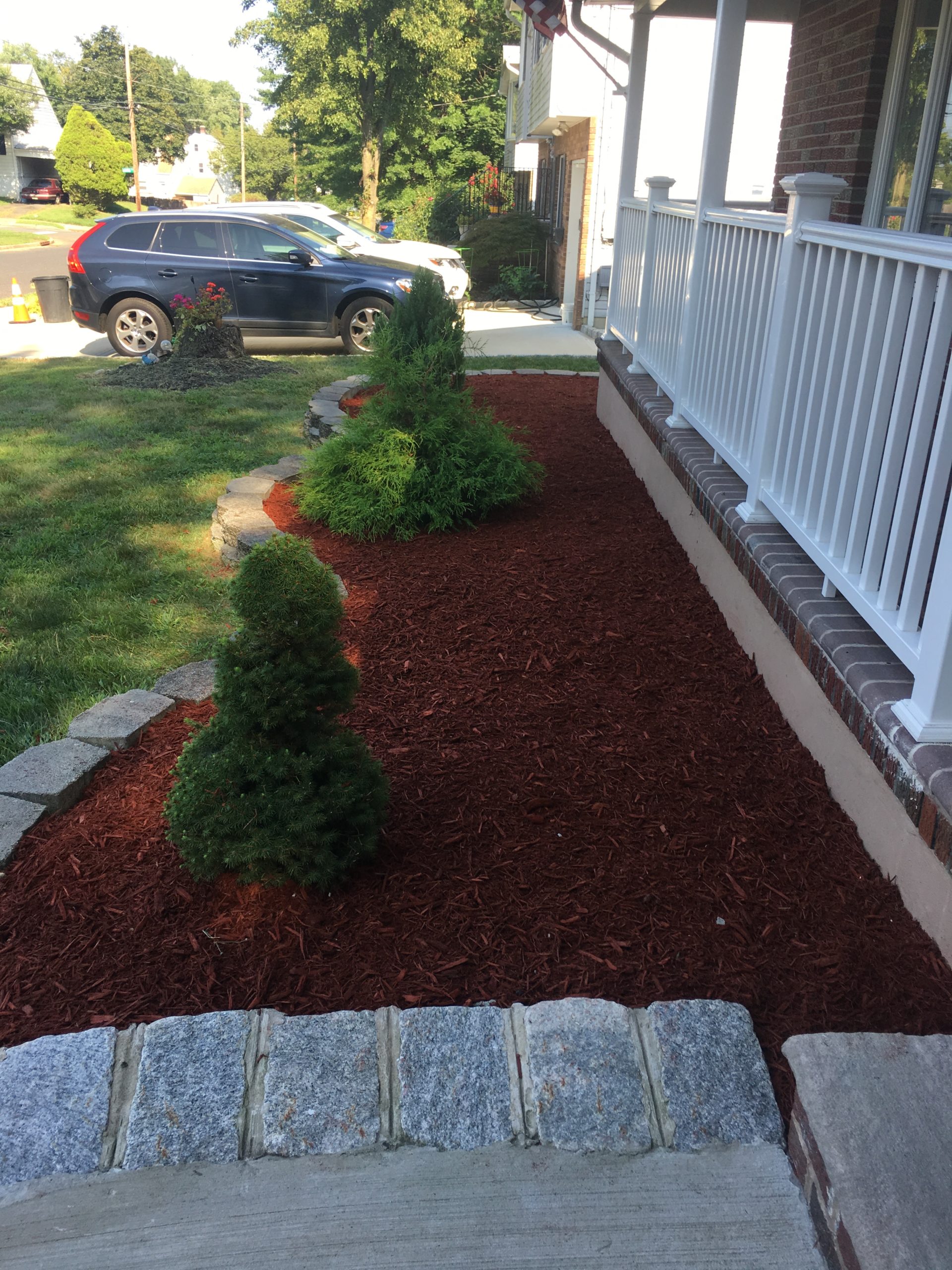 gs lawn mulching red